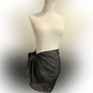 Sarong Black  Women Beach Cover Up Sheer Chiffon